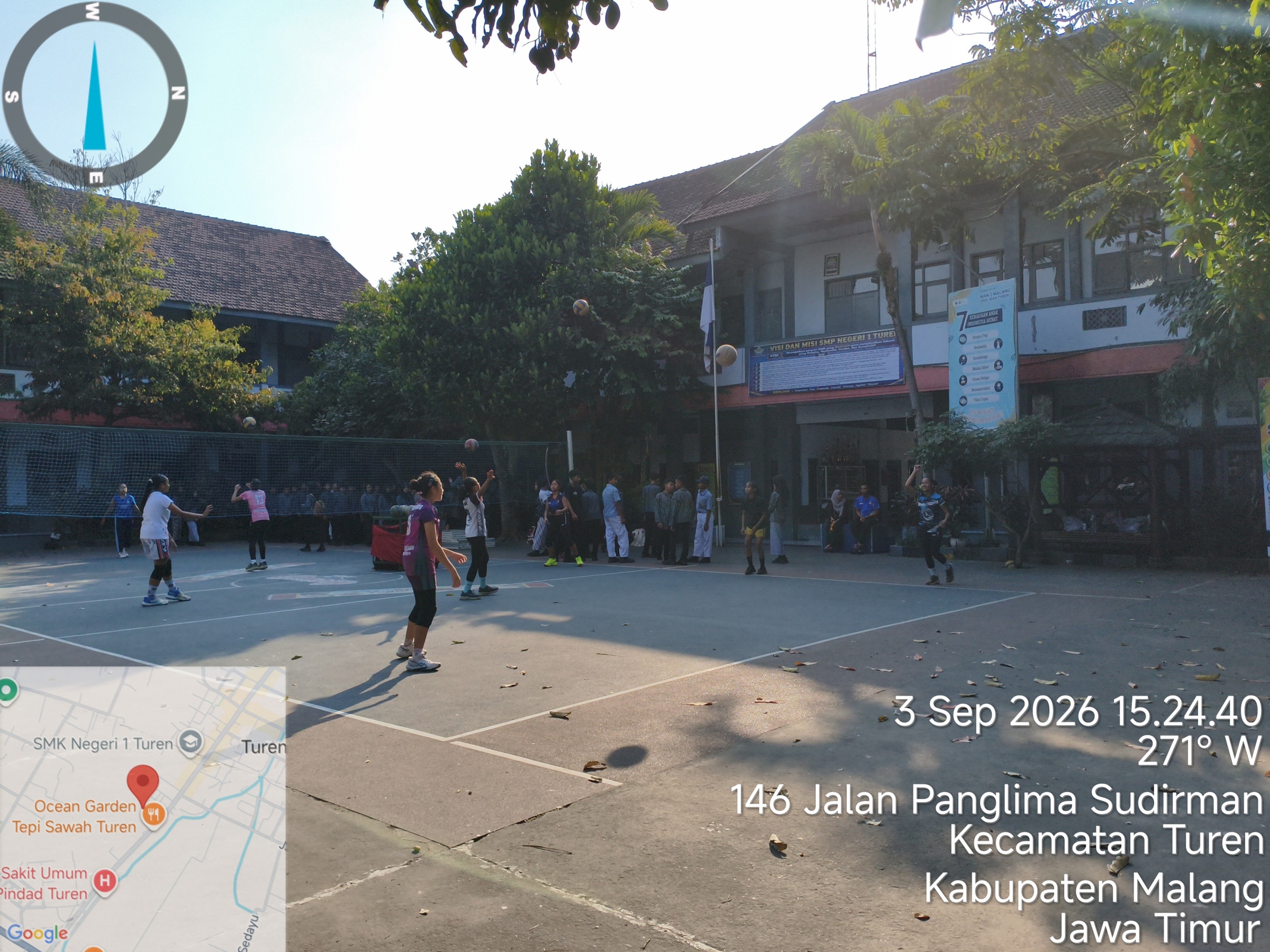 Kegiatan Rutin Bola Voli