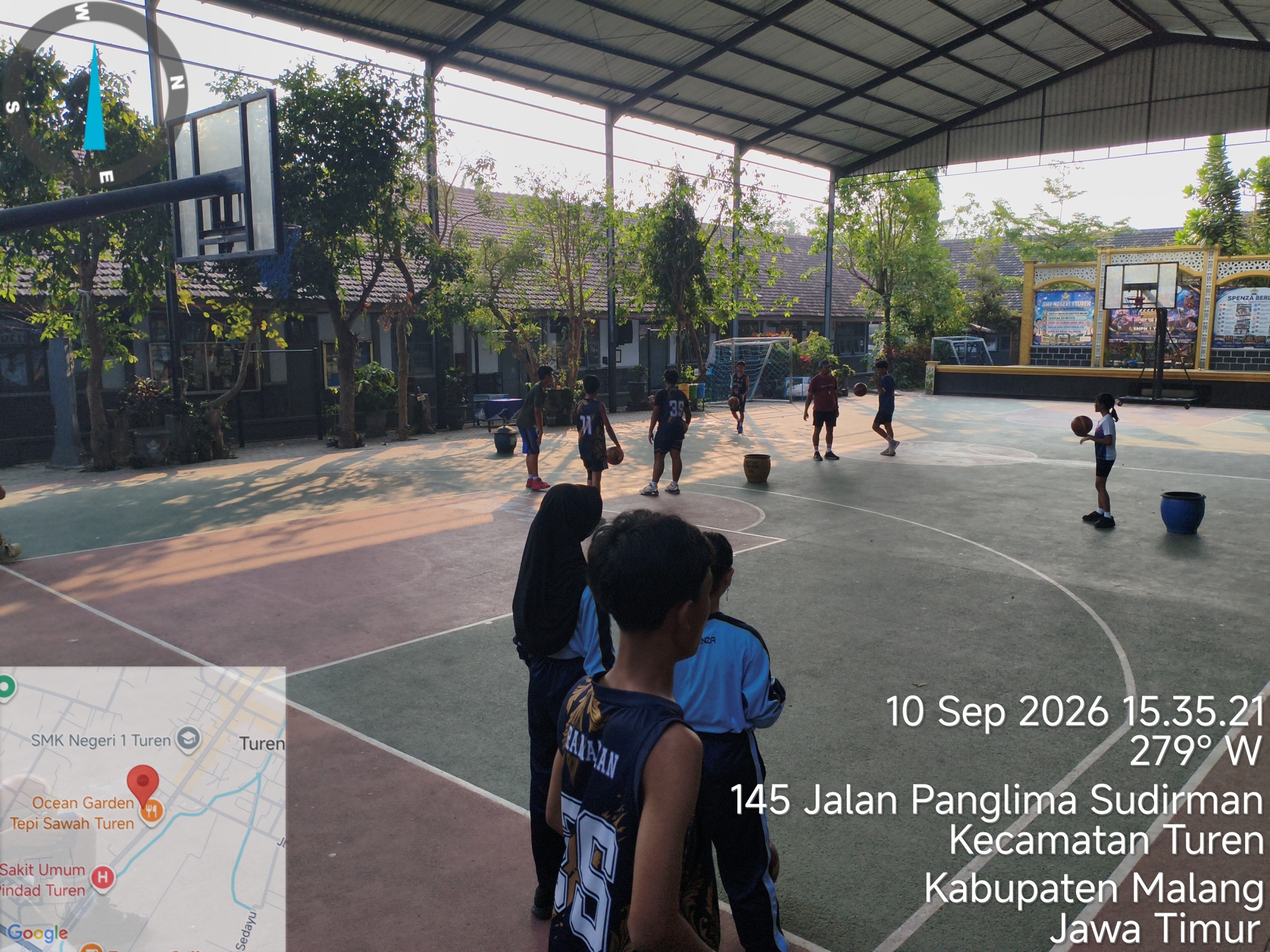 Kegiatan Rutin Bola Basket