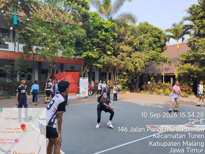 Kegiatan Rutin Bola Voli