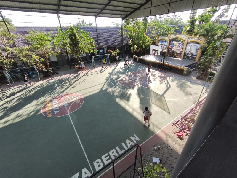 Kegiatan Rutin Bola Basket