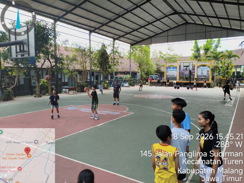 Kegiatan Rutin Bola Basket