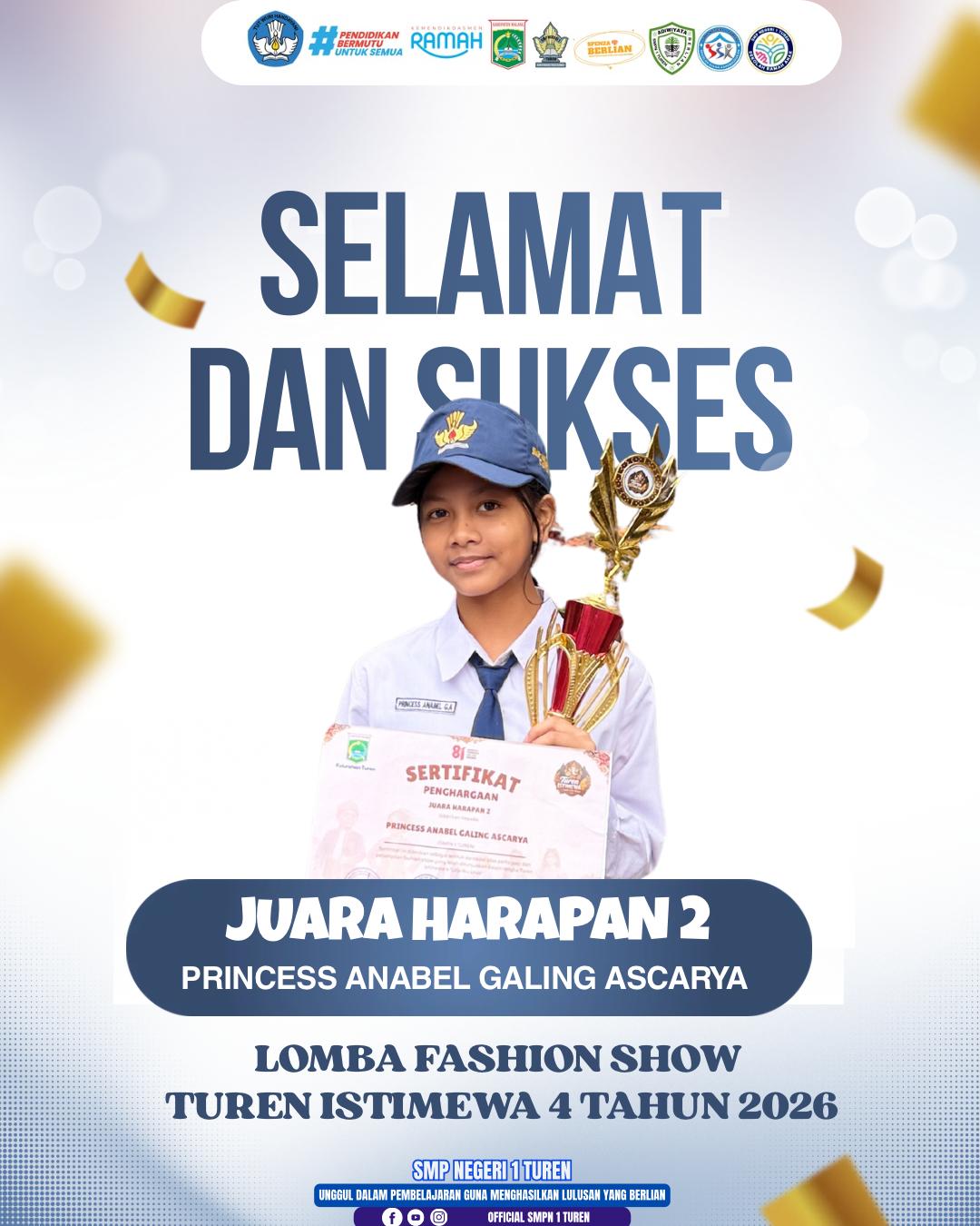 Fashion Show Tingkat SMP/SMA Expo Turen 2026