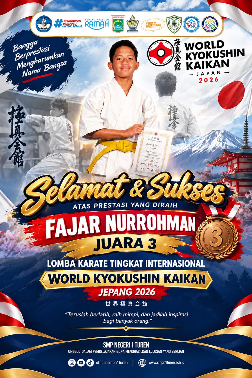 World Kyokushin Kaikan Jepang 2026