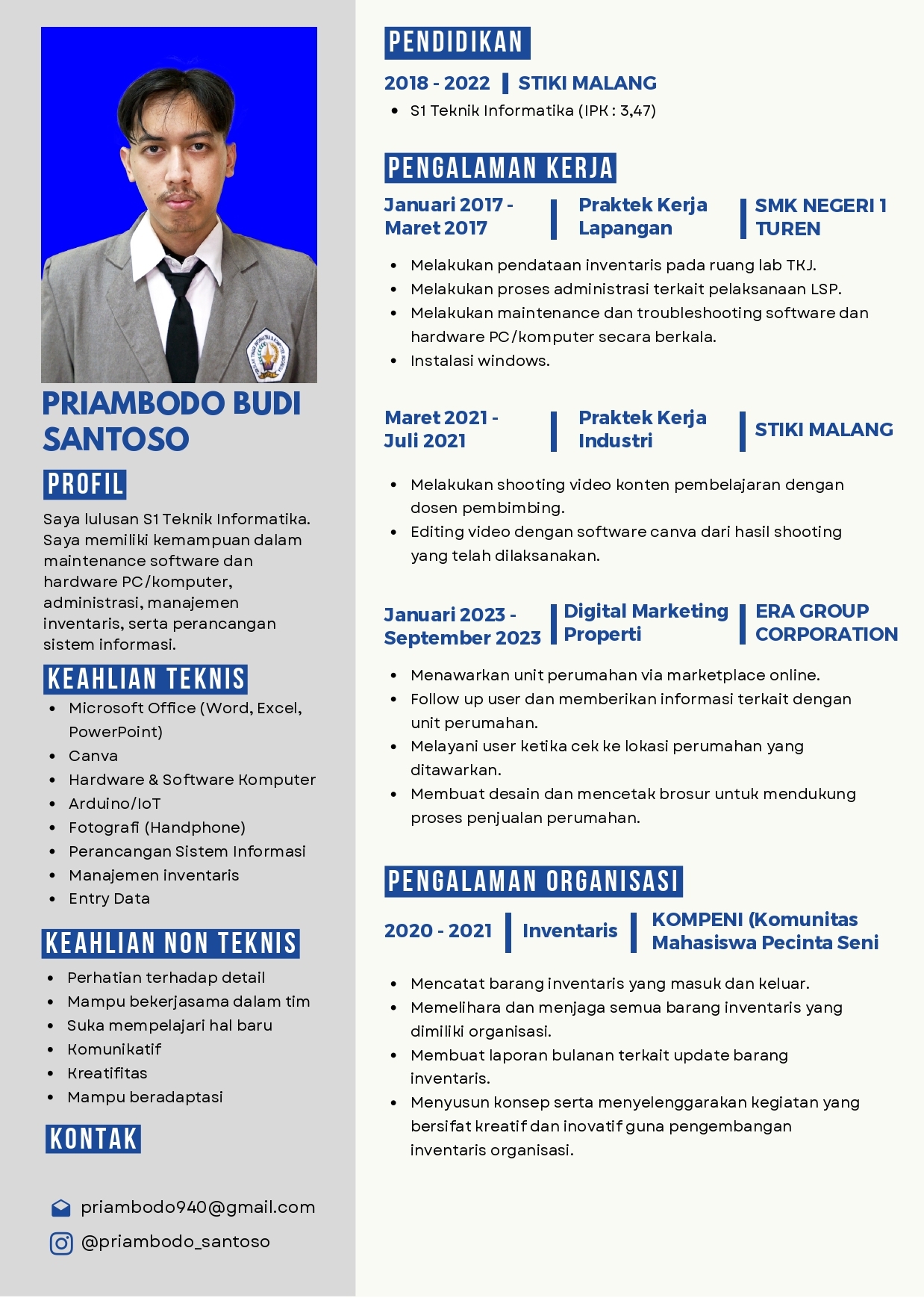 CV Priambodo Budi Santoso