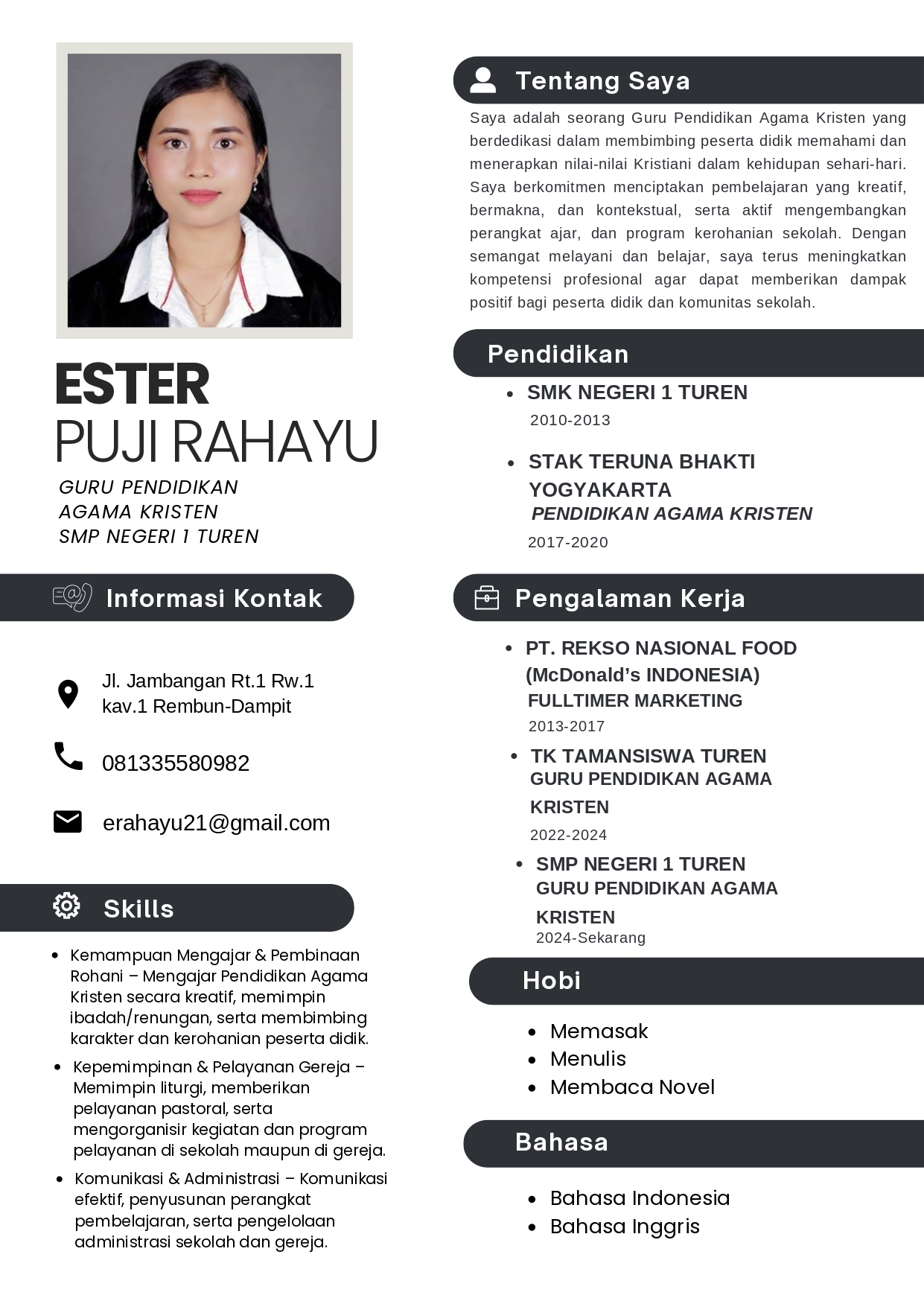 CV Ester Puji Rahayu., S.Pd.